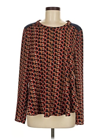 Miss Me Long Sleeve Blouse (view 1)