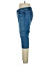 Chaps Solid Blue Jeans Size 14 (petite) - photo 5