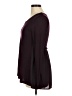 Kische Burgundy Long Sleeve Top Size M - photo 5