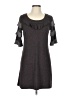 Theme Gray Casual Dress Size L - photo 1