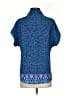 MKM Designs 100% Polyester Blue Short Sleeve Polo Size S - photo 2