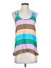 Tibi 100% Viscose Green Sleeveless Blouse Size 4 - photo 1