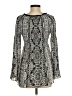 Sunny Leigh 100% Polyester Gray Casual Dress Size S - photo 2