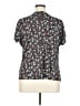Worthington Black Short Sleeve Blouse Size 1X - photo 2