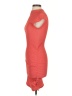 Zara 100% Polyester Solid Red Casual Dress Size S - photo 5