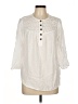 Torrid 100% Rayon White 3/4 Sleeve Blouse Size Lg Plus (0) - photo 1
