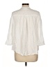 Torrid 100% Rayon White 3/4 Sleeve Blouse Size Lg Plus (0) - photo 2