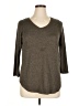Moa Moa Brown 3/4 Sleeve T-Shirt Size XL - photo 1