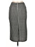 Shein Checkered-gingham Black Formal Skirt Size L - photo 2
