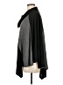 Slinky Brand Gray Black Poncho Size M - photo 5