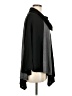 Slinky Brand Gray Black Poncho Size M - photo 4