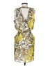 Adelyn Rae 100% Polyester Print Yellow Cocktail Dress Size XS - photo 2