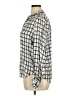 Joie 100% Viscose Checkered-gingham Ivory Long Sleeve Blouse Size XL - photo 5