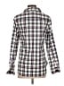 Gap Outlet Plaid Ivory Long Sleeve Button-Down Shirt Size S - photo 2