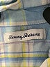 Tommy Bahama 100% Cotton Blue Short Sleeve Button-Down Shirt Size 7 (estimated) - photo 3