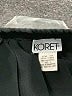 Koret 100% Polyester Solid Black Formal Skirt Size L - photo 4