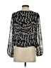 Vince Camuto 100% Polyester Black Long Sleeve Blouse Size S - photo 2