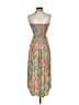 Unbranded Tropical Orange Cocktail Dress Size S - photo 2