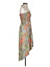 Unbranded Tropical Orange Cocktail Dress Size S - photo 4
