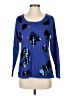 Joan Boyce Blue Pullover Sweater Size S - photo 1