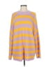 Unbranded Stripes Yellow Pullover Sweater Size M - photo 1