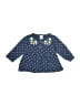 Carter's 100% Cotton Polka Dots Blue 3/4 Sleeve Blouse 3-6 MO / 6 MO - photo 1