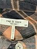 Rag & Bone Plaid Brown Pink Long Sleeve Button-Down Shirt Size S - photo 6