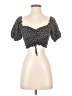 Keliki 100% Rayon Black Short Sleeve Top Size S - photo 1