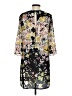MNG Print Black Casual Dress Size 4 - photo 2