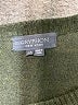 Gryphon New York 100% Wool Animal Print Gray Wool Pullover Sweater Size XS - photo 7