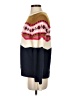 Field Flower Color Block Blue Pullover Sweater Size XS - photo 5