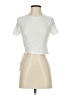 Shein Ivory Short Sleeve Turtleneck Size 4 - photo 1