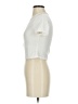Shein Ivory Short Sleeve Turtleneck Size 4 - photo 5
