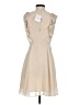 ASOS 100% Polyester Ivory Cocktail Dress Size 4 - photo 2