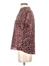 J.Crew 100% Polyester Animal Print Pink Short Sleeve Blouse Size S - photo 5