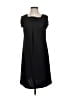 Mary McFadden Solid Black Casual Dress Size S - photo 1