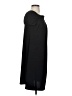 Mary McFadden Solid Black Casual Dress Size S - photo 4