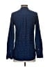 C. Wonder 100% Silk Polka Dots Blue Long Sleeve Silk Top Size XXS - photo 2