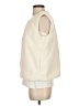 Daily Thread 100% Polyester Ivory Faux Fur Vest Size S - photo 5