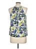 Sunny Leigh 100% Polyester Purple Sleeveless Blouse Size M - photo 2
