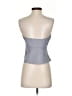 Shein 100% Polyester Gray Sleeveless Blouse Size XS - photo 2