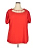 Alison Andrews Red Short Sleeve Blouse Size 3X - photo 1