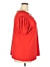 Alison Andrews Red Short Sleeve Blouse Size 3X - photo 4