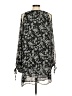 Topshop 100% Polyester Black 3/4 Sleeve Blouse Size 8 - photo 2