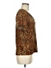JKLA Animal Print Brown Short Sleeve T-Shirt Size M - photo 4