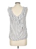 B.wear White Sleeveless Blouse Size L - photo 2