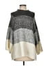 Mango Color Block Gray Pullover Sweater Size XS - photo 1
