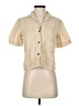 Everlane Tan Short Sleeve Blouse Size XXS - photo 1