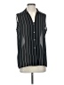 Emanuel Emanuel Ungaro 100% Polyester Black Sleeveless Blouse Size S - photo 1
