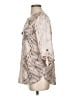 Calvin Klein 100% Polyester Tan 3/4 Sleeve Blouse Size S - photo 5